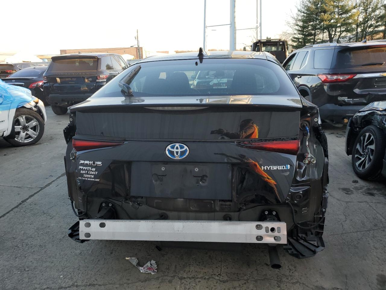 2022 TOYOTA PRIUS LE VIN:JTDL9MFU2N3039330