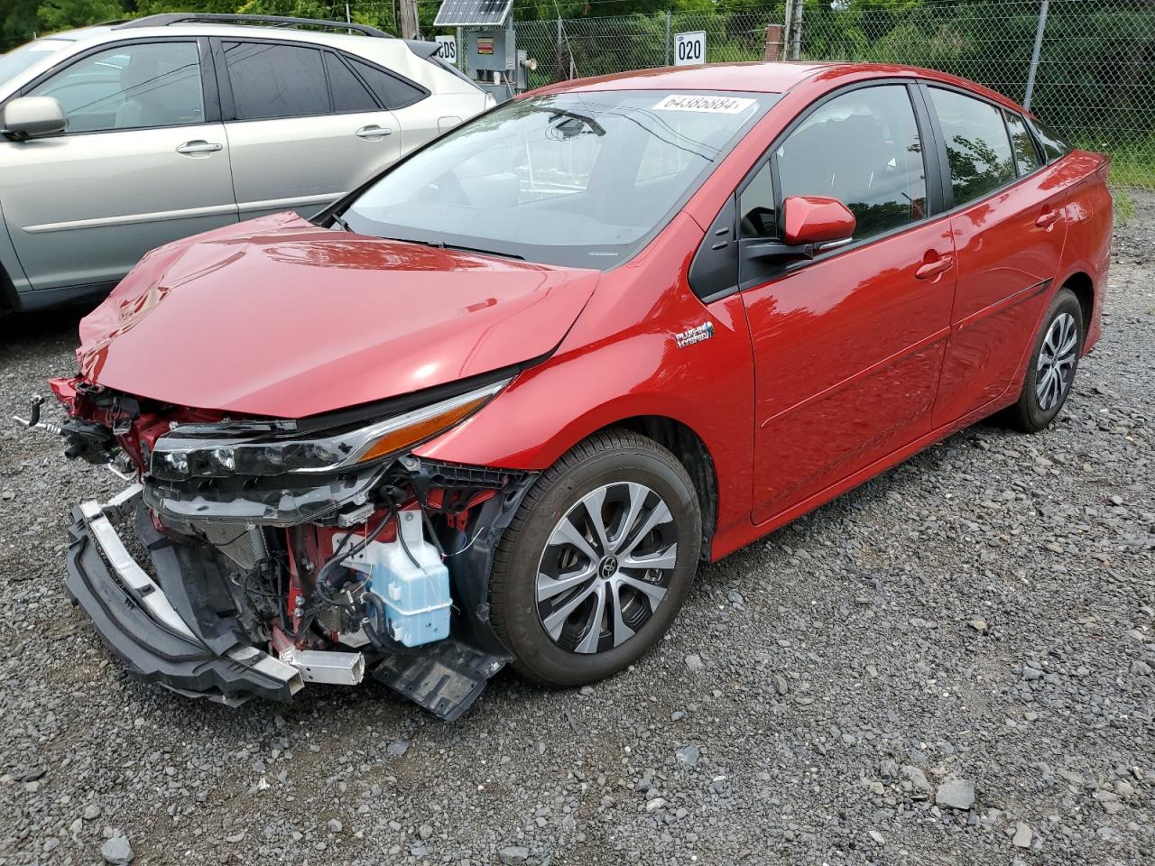 2022 TOYOTA PRIUS PRIME LE VIN:JTDKAMFP4N3203240