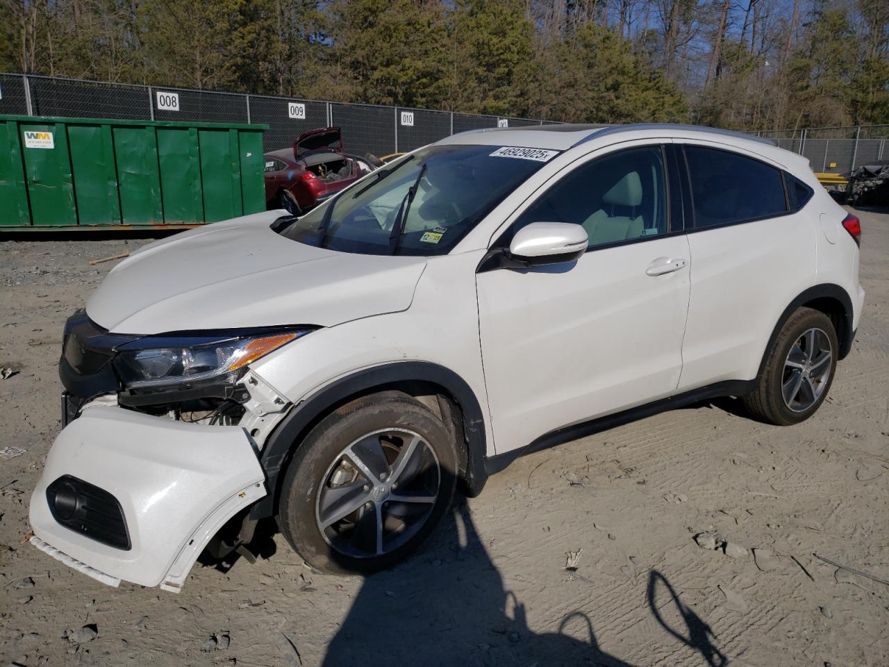 2022 HONDA HR-V EX VIN:3CZRU6H50NM720170