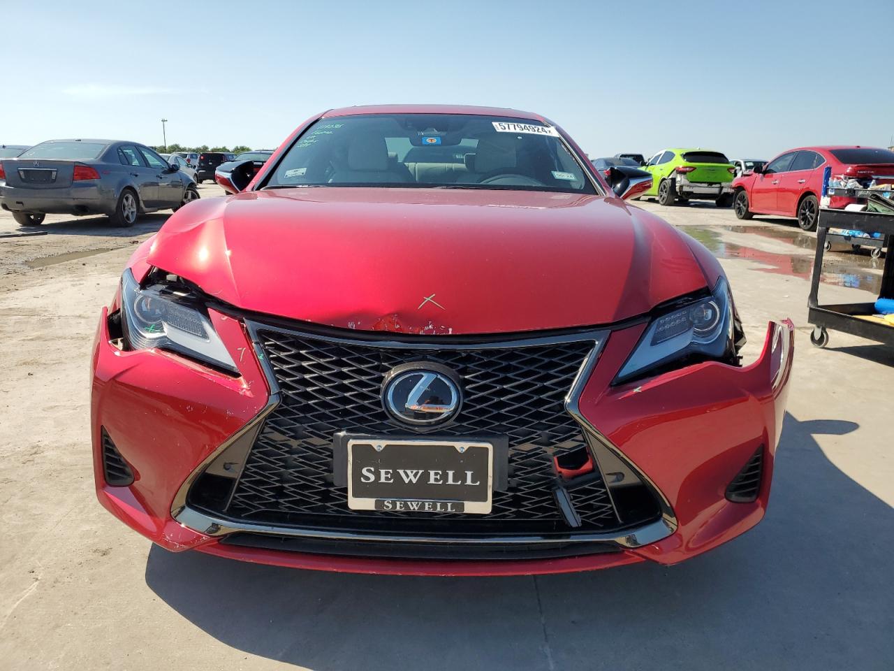 2022 LEXUS RC 300 BASE VIN:JTHGA5BC9N5012060