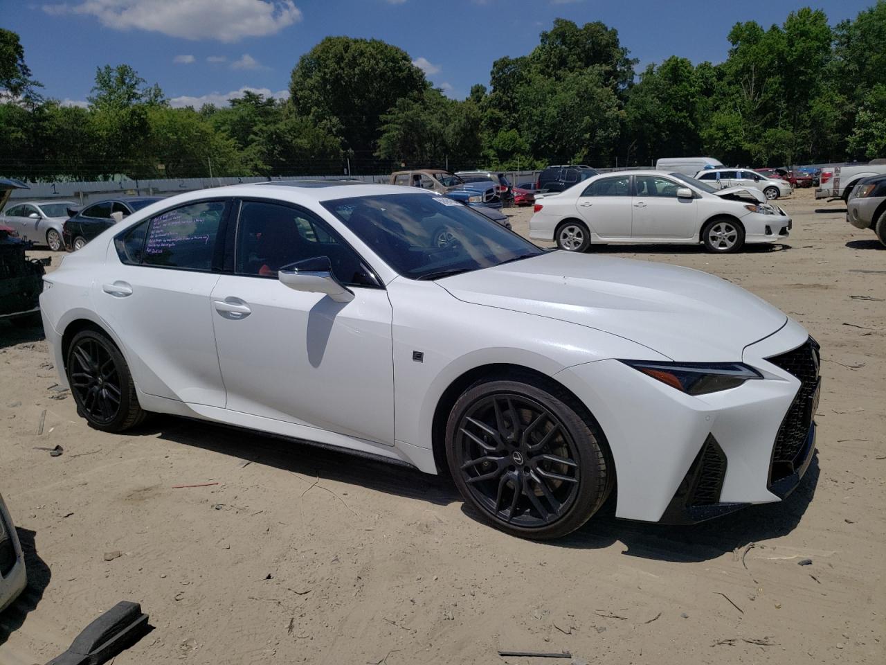 2023 LEXUS IS 500 F SPORT VIN:JTHAP1D27P5004026