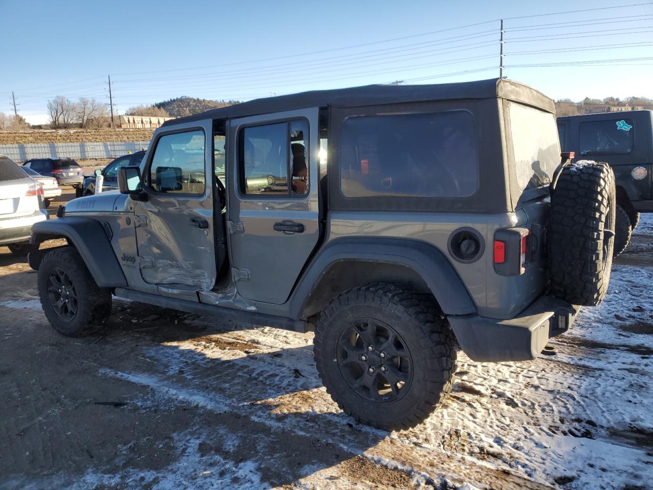 2022 JEEP WRANGLER UNLIMITED SPORT VIN:1C4HJXDN6NW142016