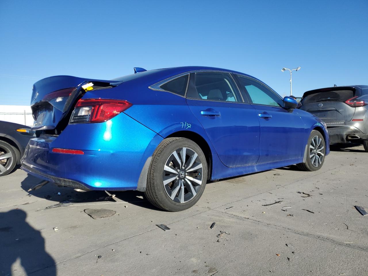 2023 HONDA CIVIC EX VIN:2HGFE1F73PH322208