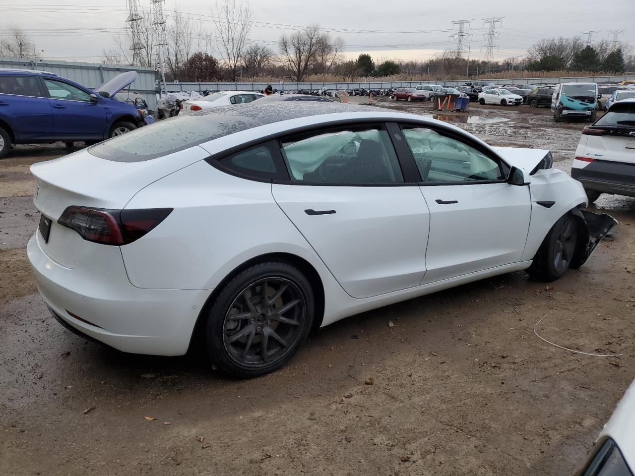 2022 TESLA MODEL 3  VIN:5YJ3E1EA9NF370751