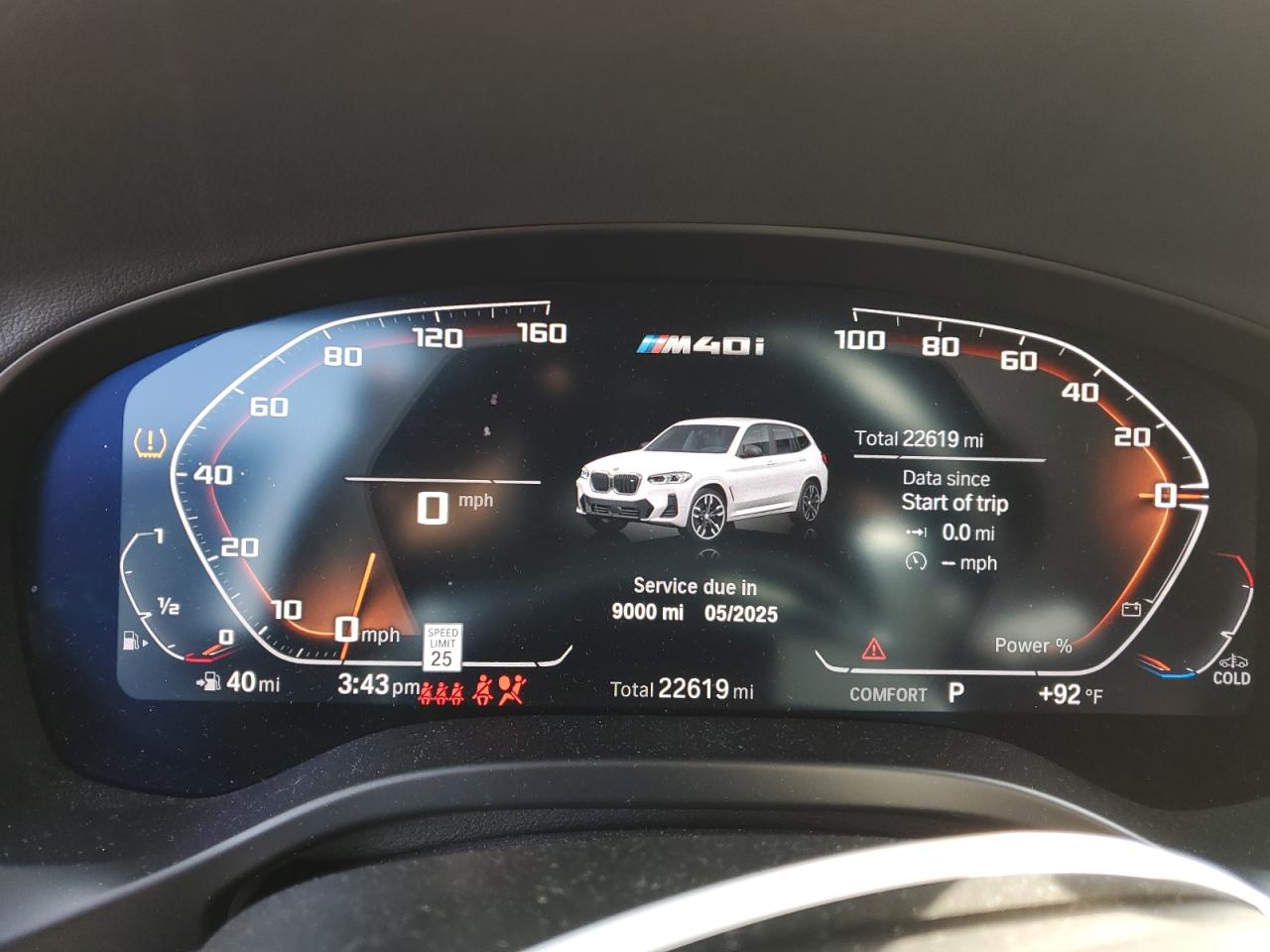 2022 BMW X3 M40I VIN:5UX83DP02N9M98579