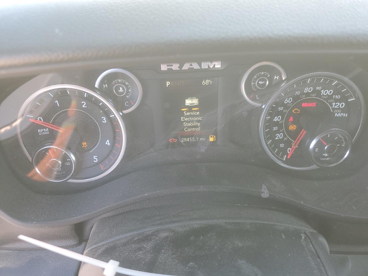 2023 RAM 2500 TRADESMAN VIN:3C6UR5HL3PG565956