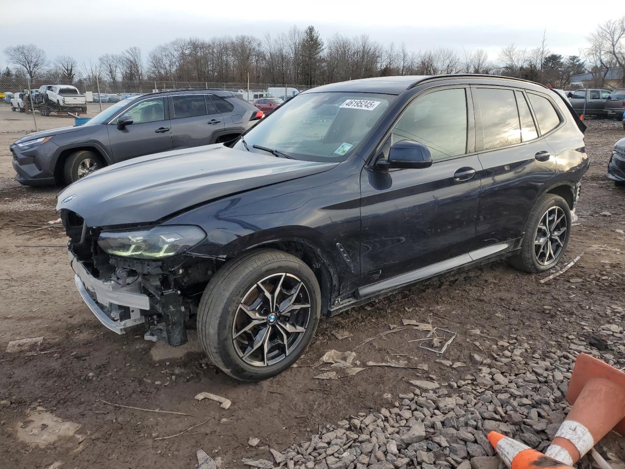 2022 BMW X3 SDRIVE30I VIN:5UX43DP04N9J05342