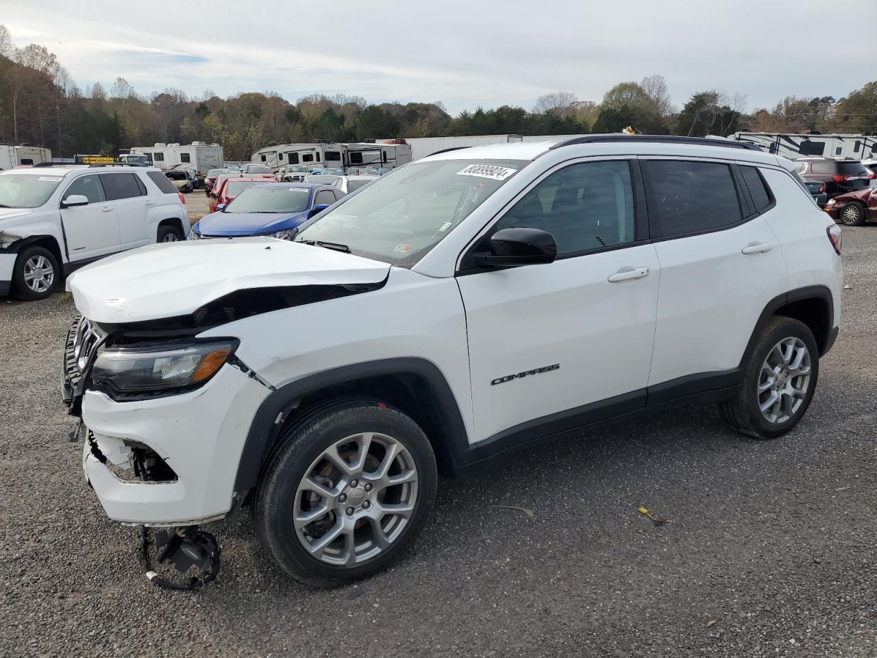 2022 JEEP COMPASS LATITUDE LUX VIN:3C4NJDFB4NT223476