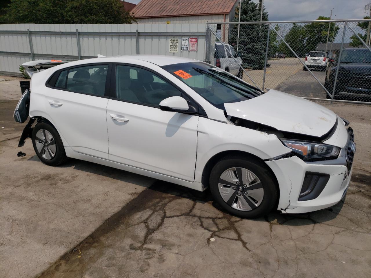 2022 HYUNDAI IONIQ BLUE VIN:KMHC65LC4NU277678