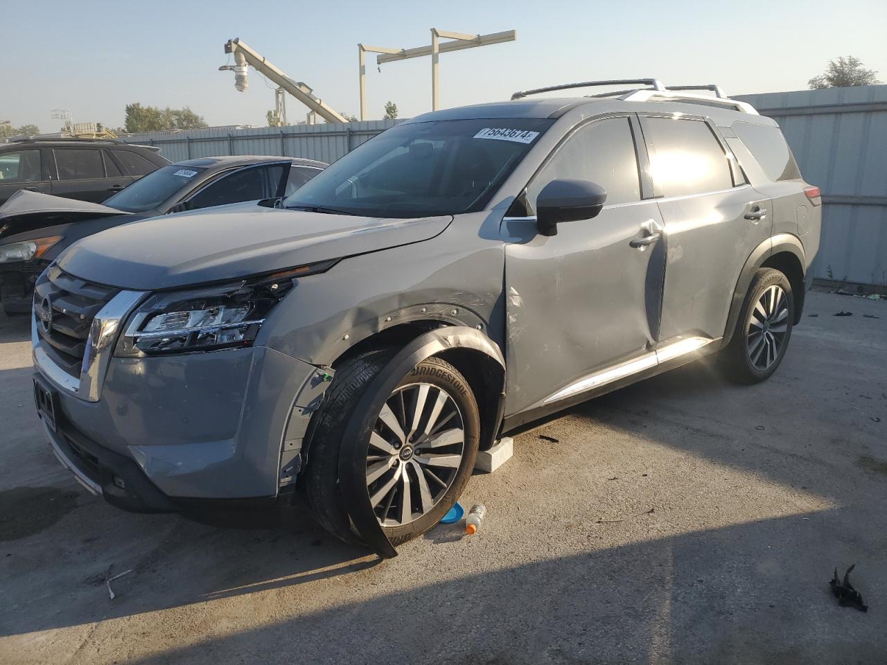 2022 NISSAN PATHFINDER PLATINUM VIN:5N1DR3DJXNC259219