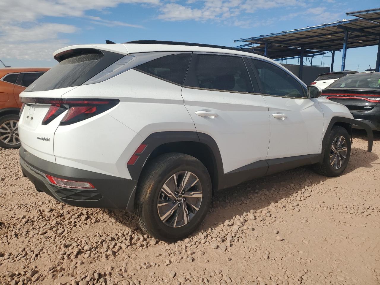 2024 HYUNDAI TUCSON BLUE VIN:KM8JBCD15RU187465