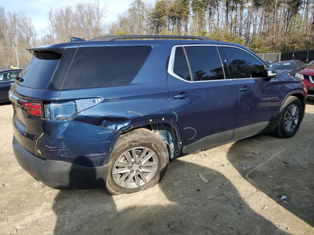 2023 CHEVROLET TRAVERSE LT VIN:1GNEVHKW0PJ191230