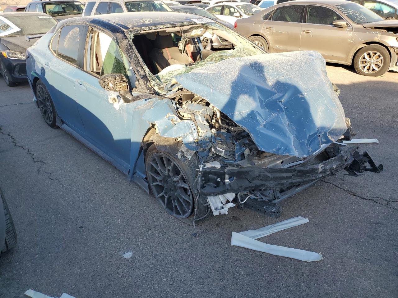 2022 TOYOTA CAMRY TRD VIN:4T1KZ1AK7NU069154