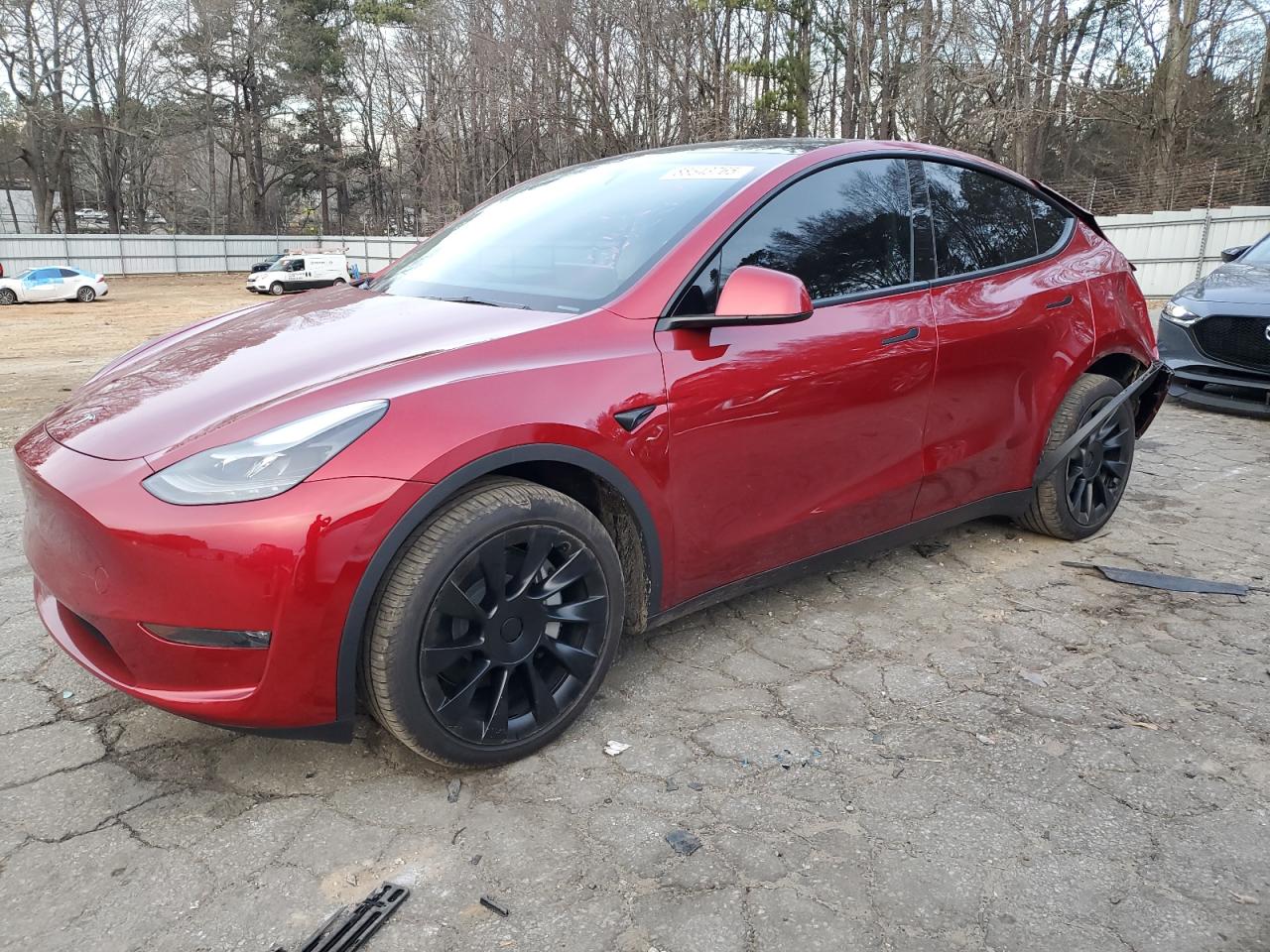 2024 TESLA MODEL Y  VIN:7SAYGDEE4RA223490