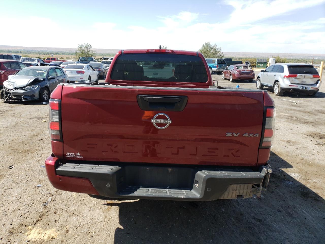 2022 NISSAN FRONTIER S VIN:1N6ED1CM2NN681638
