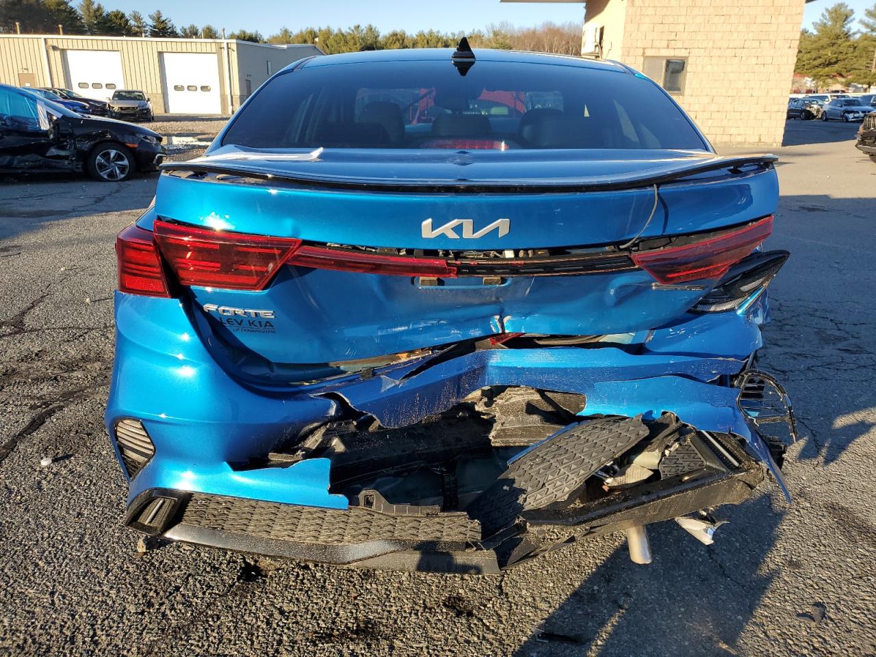 2022 KIA FORTE GT LINE VIN:3KPF54AD5NE439679