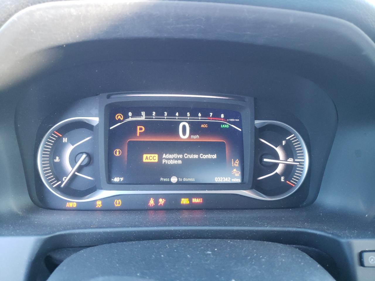 2022 HONDA PASSPORT EXL VIN:5FNYF8H58NB031151