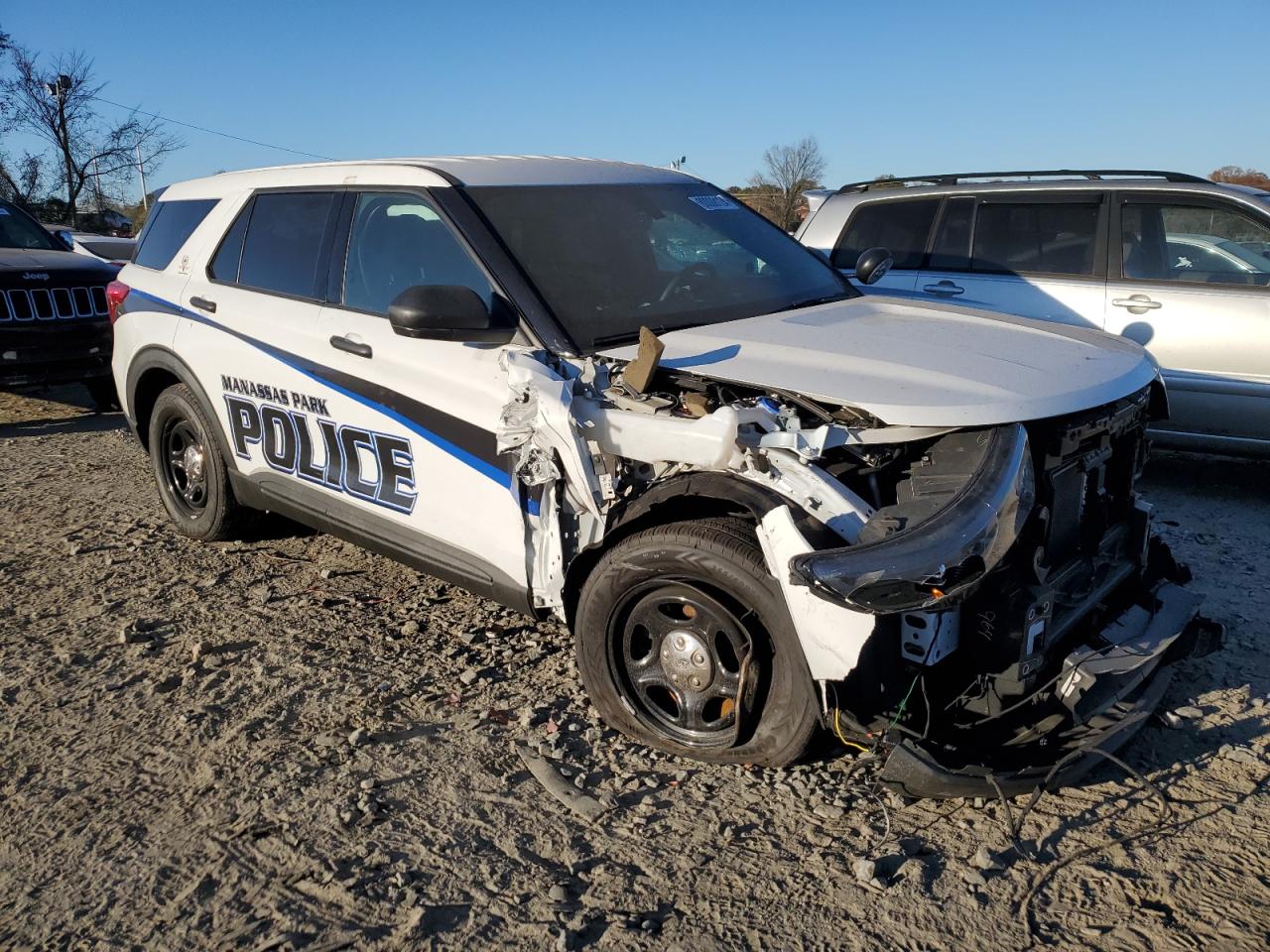 2022 FORD EXPLORER POLICE INTERCEPTOR VIN:1FM5K8AB3NGA08456