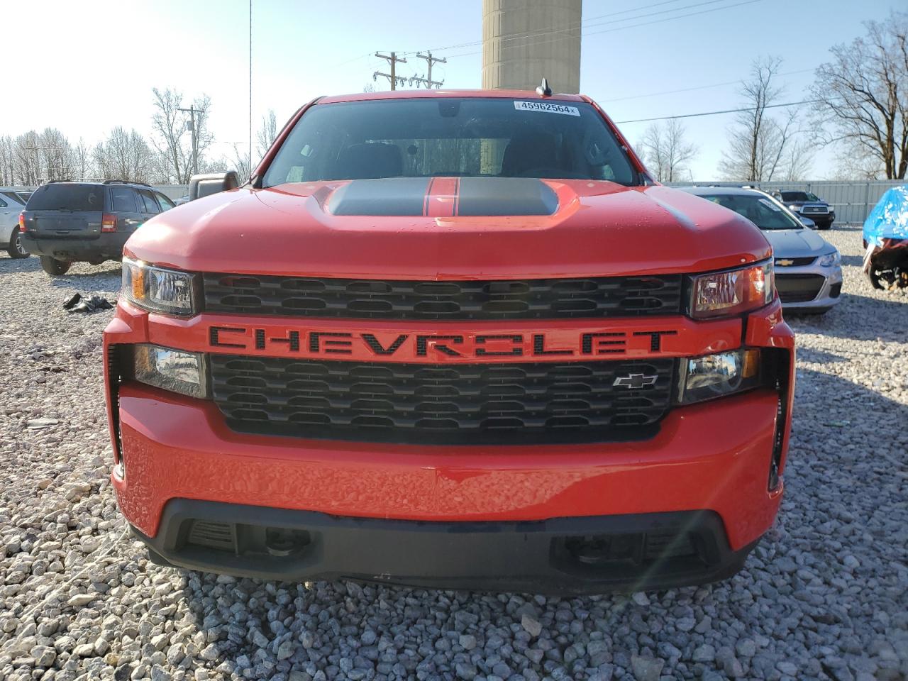 2022 CHEVROLET SILVERADO LTD K1500 CUSTOM VIN:1GCRYBEK7NZ176391