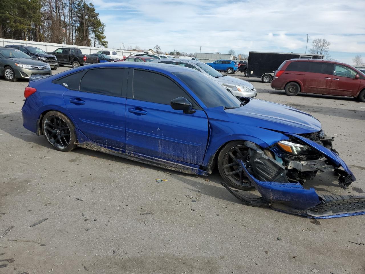 2023 HONDA CIVIC SI VIN:2HGFE1E50PH472860