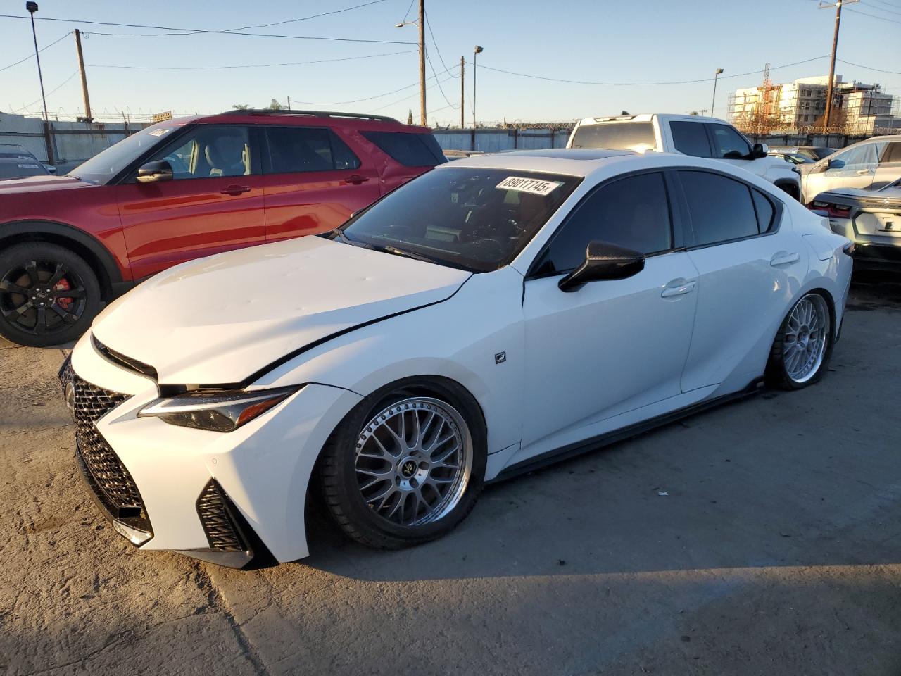 2022 LEXUS IS 350 F SPORT VIN:JTHSZ1E26N5023533