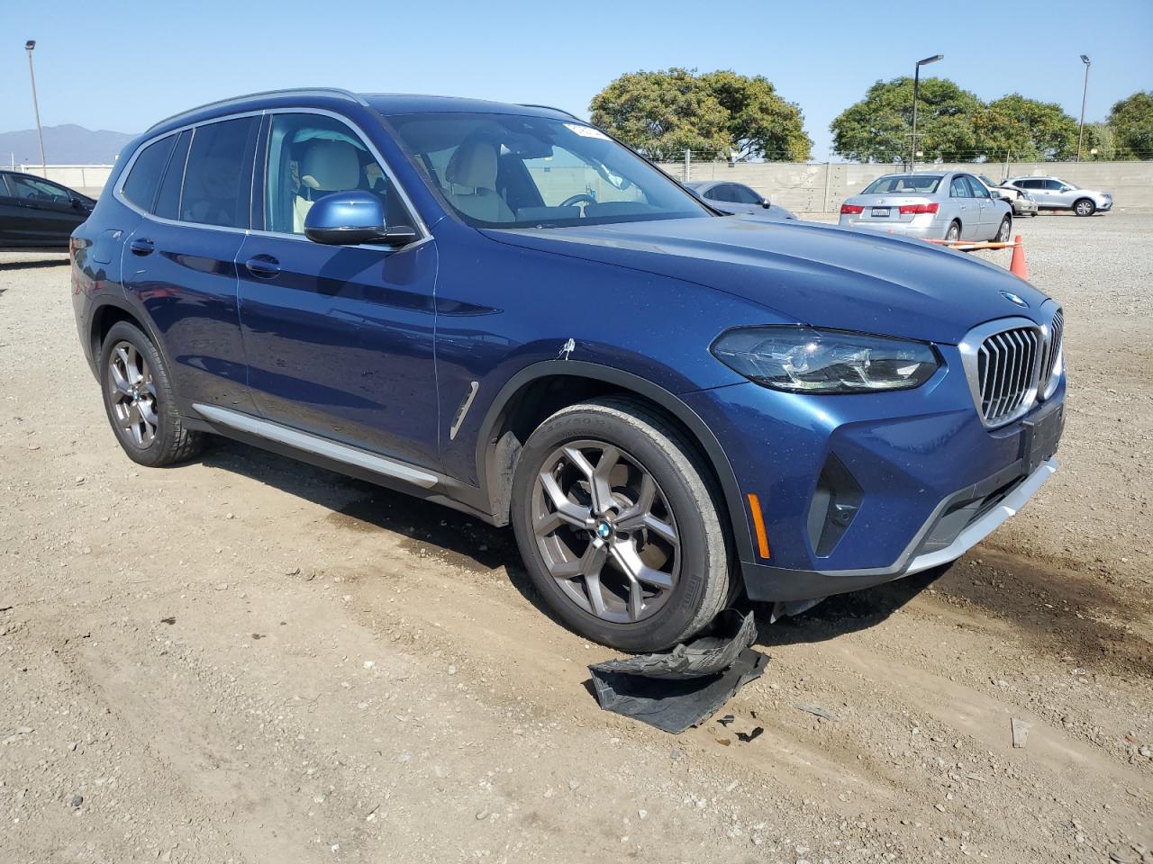 2022 BMW X3 SDRIVE30I VIN:5UX43DP09N9J86693