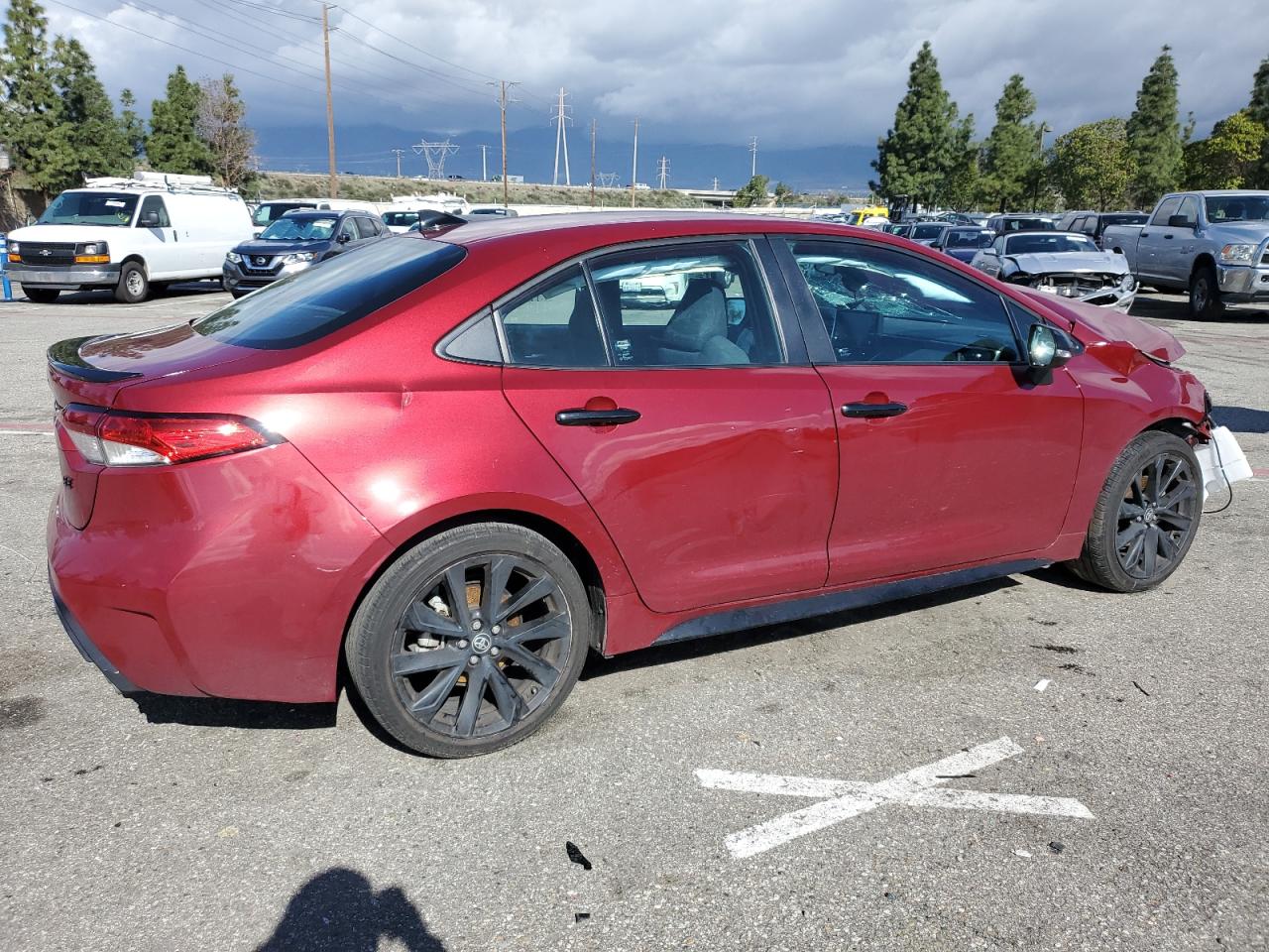 2022 TOYOTA COROLLA SE VIN:5YFS4MCE9NP133476