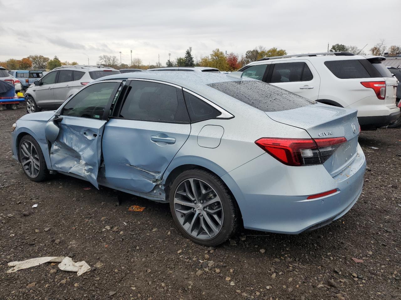 2022 HONDA CIVIC TOURING VIN:2HGFE1F95NH324685