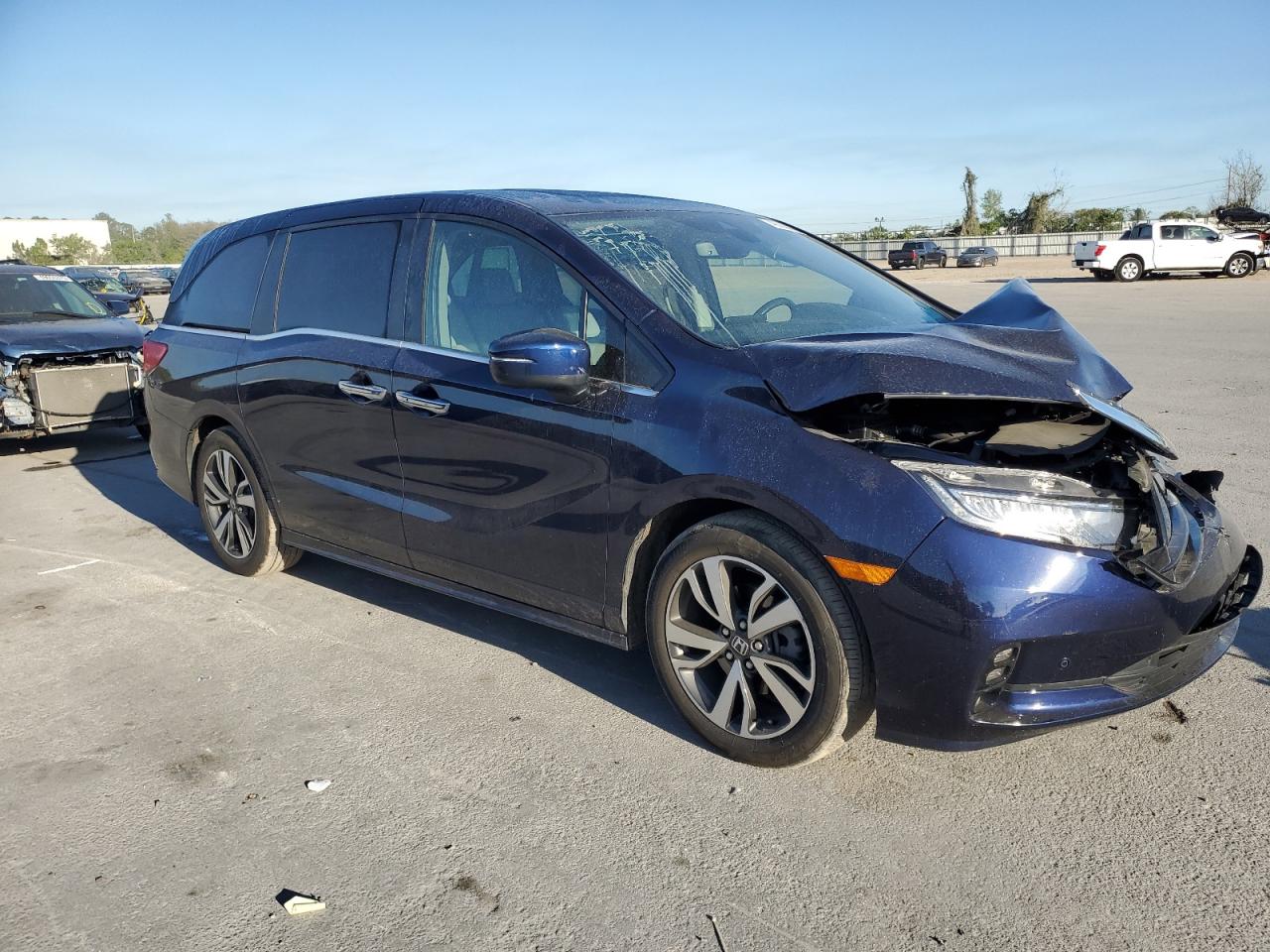 2022 HONDA ODYSSEY TOURING VIN:5FNRL6H80NB017126