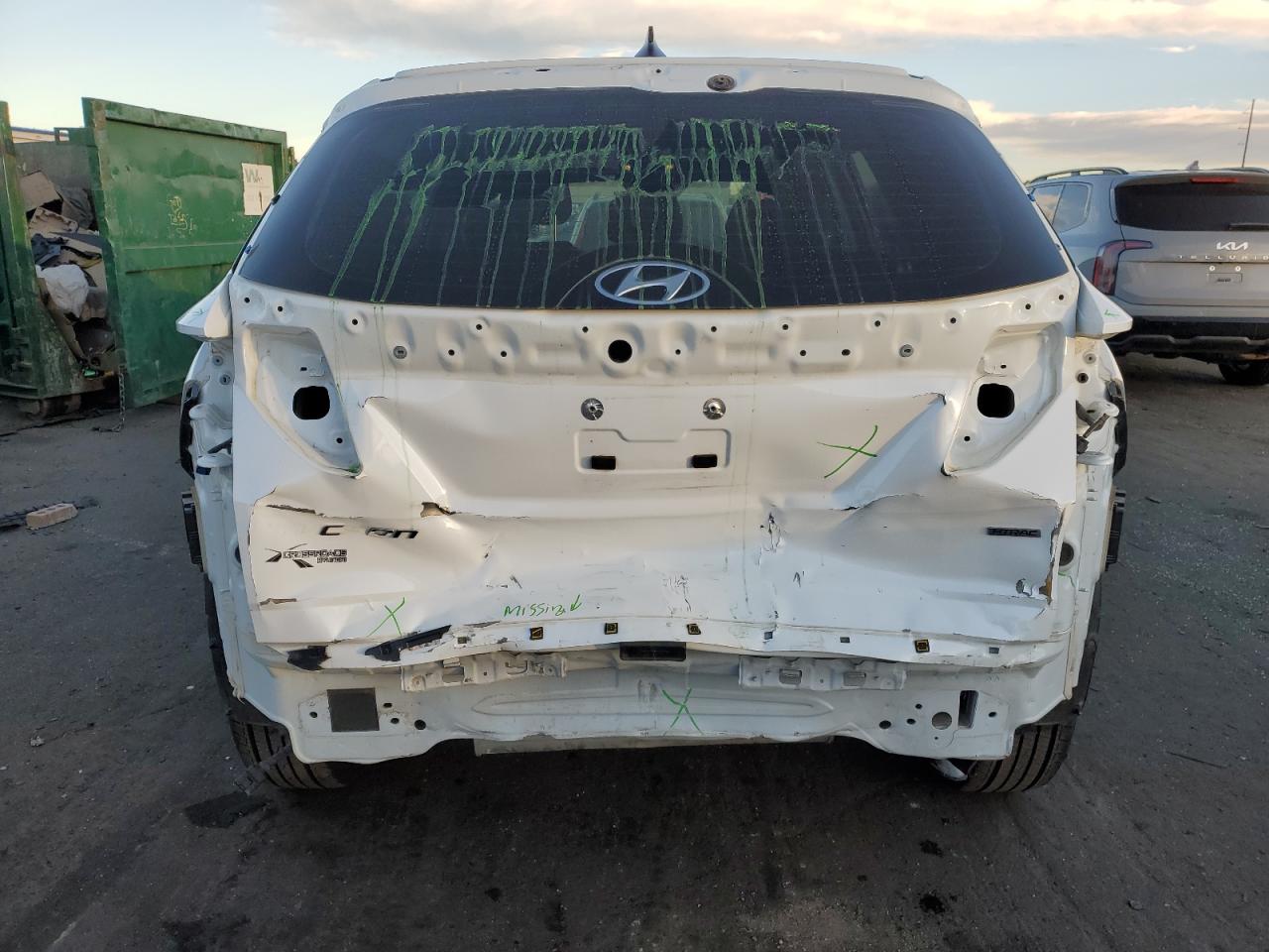 2022 HYUNDAI TUCSON SE VIN:5NMJACAE9NH024477