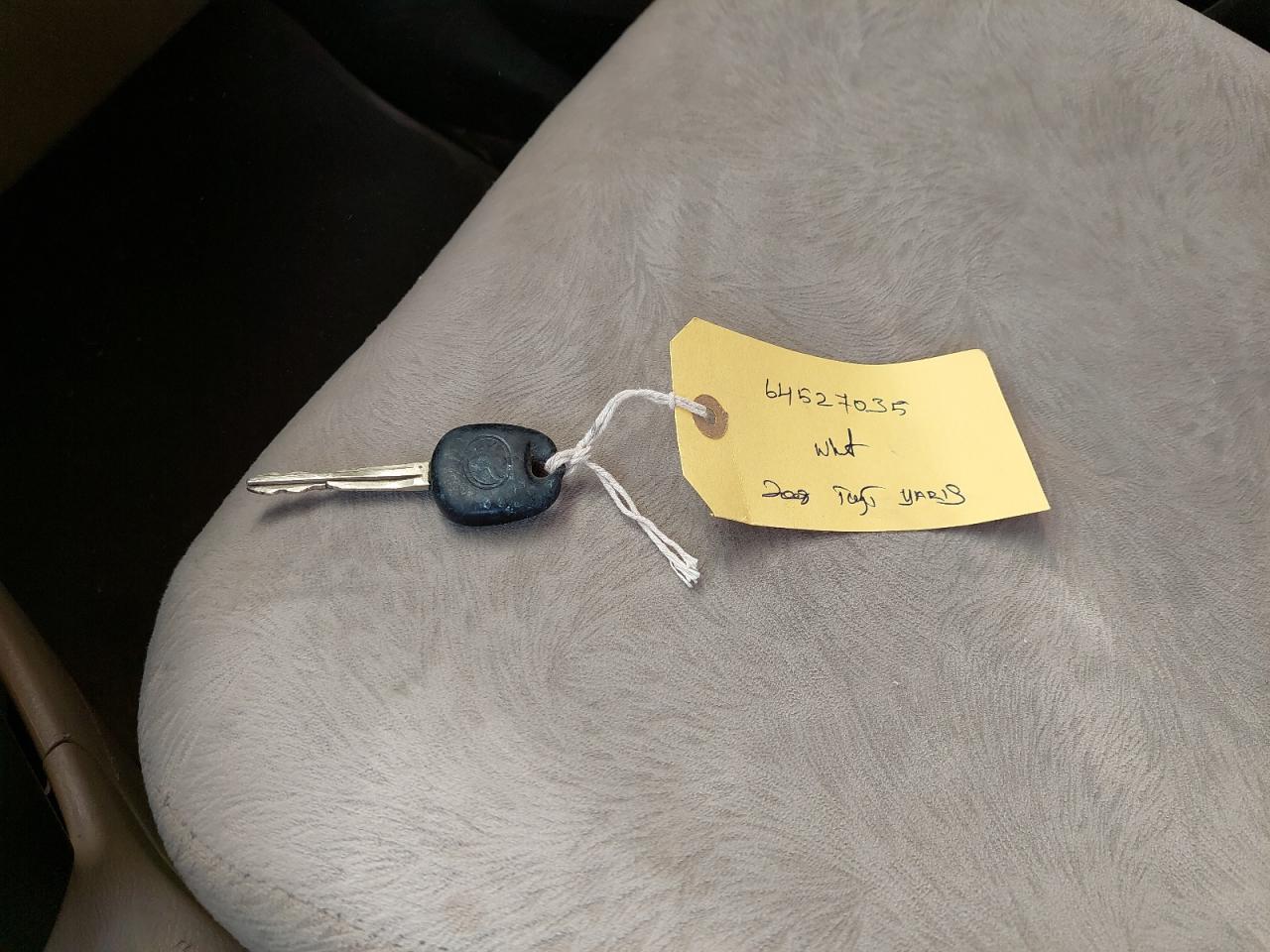 2008 TOYOTA YARIS VIN:JTDBW923881******