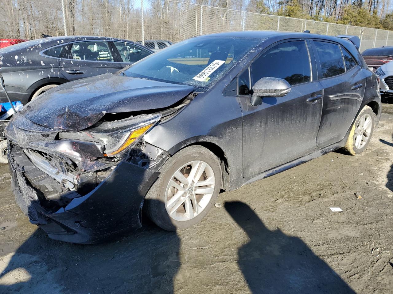 2022 TOYOTA COROLLA SE VIN:JTND4MBE7N3171304