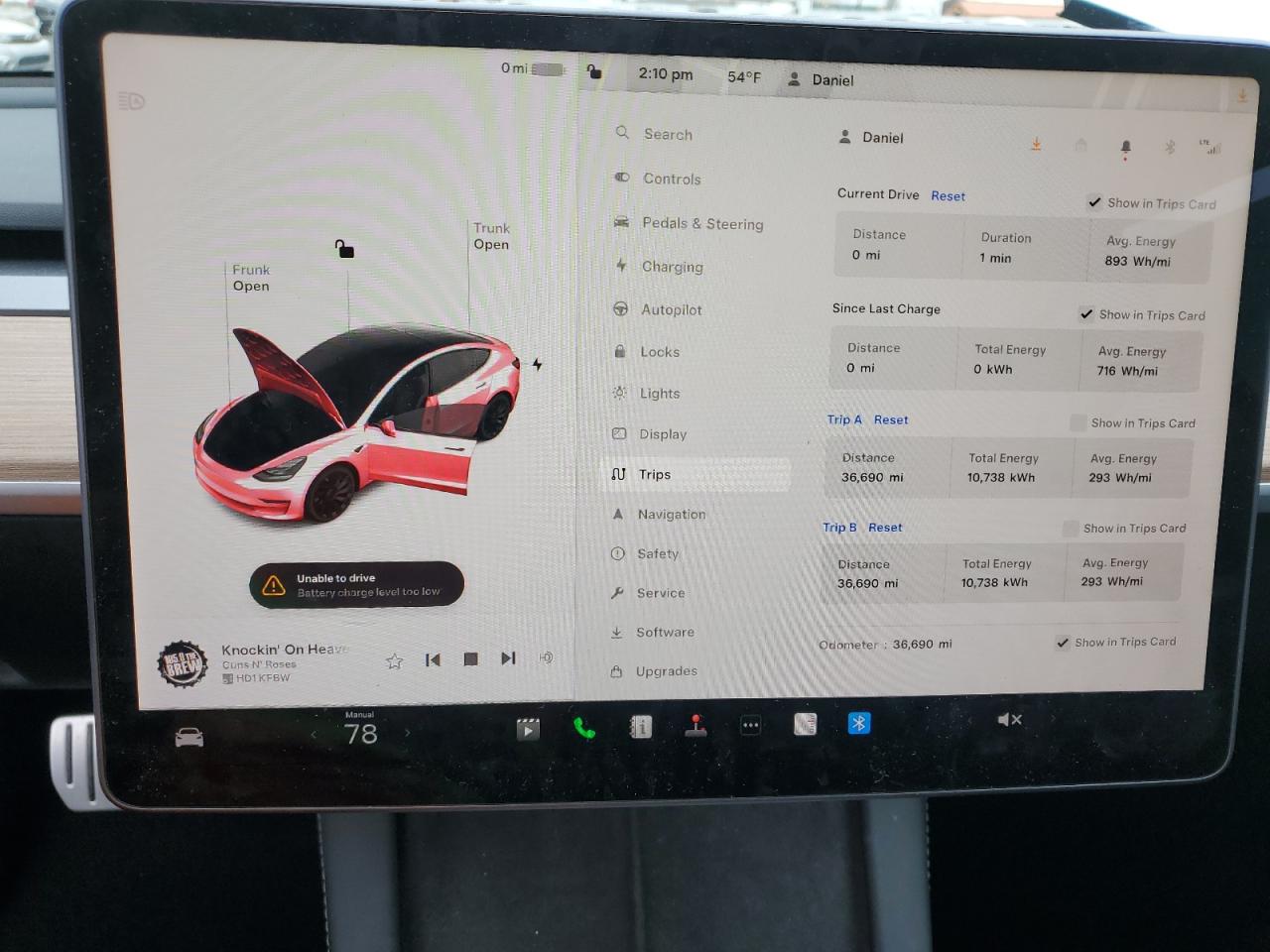 2023 TESLA MODEL 3  VIN:5YJ3E1EC9PF507353