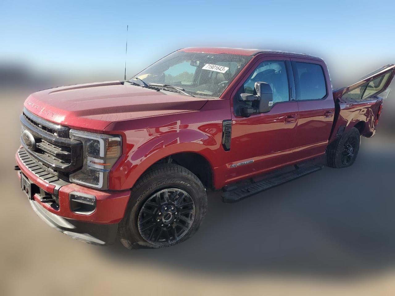 2022 FORD F250 SUPER DUTY VIN:1FT8W2BT9NEF53549