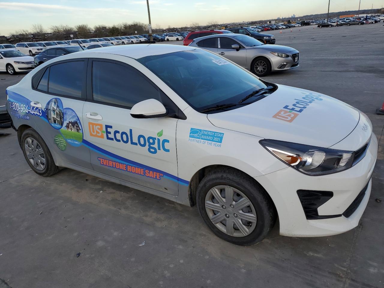 2023 KIA RIO LX VIN:3KPA24AD2PE578495