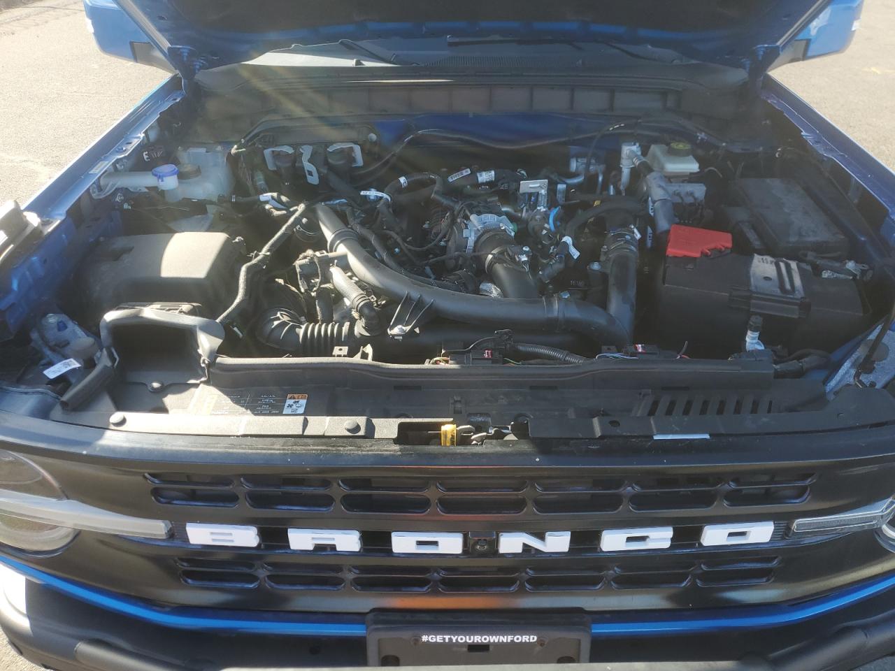 2022 FORD BRONCO BASE VIN:1FMEE5BP6NLB24435