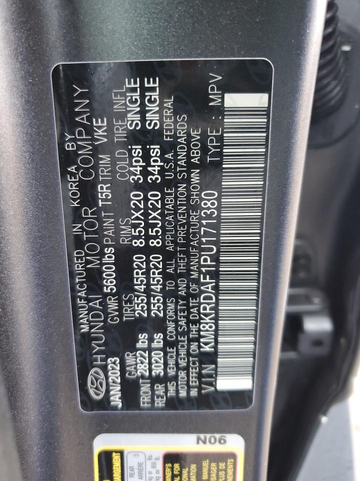 2023 HYUNDAI IONIQ 5 LIMITED VIN:KM8KRDAF1PU171380