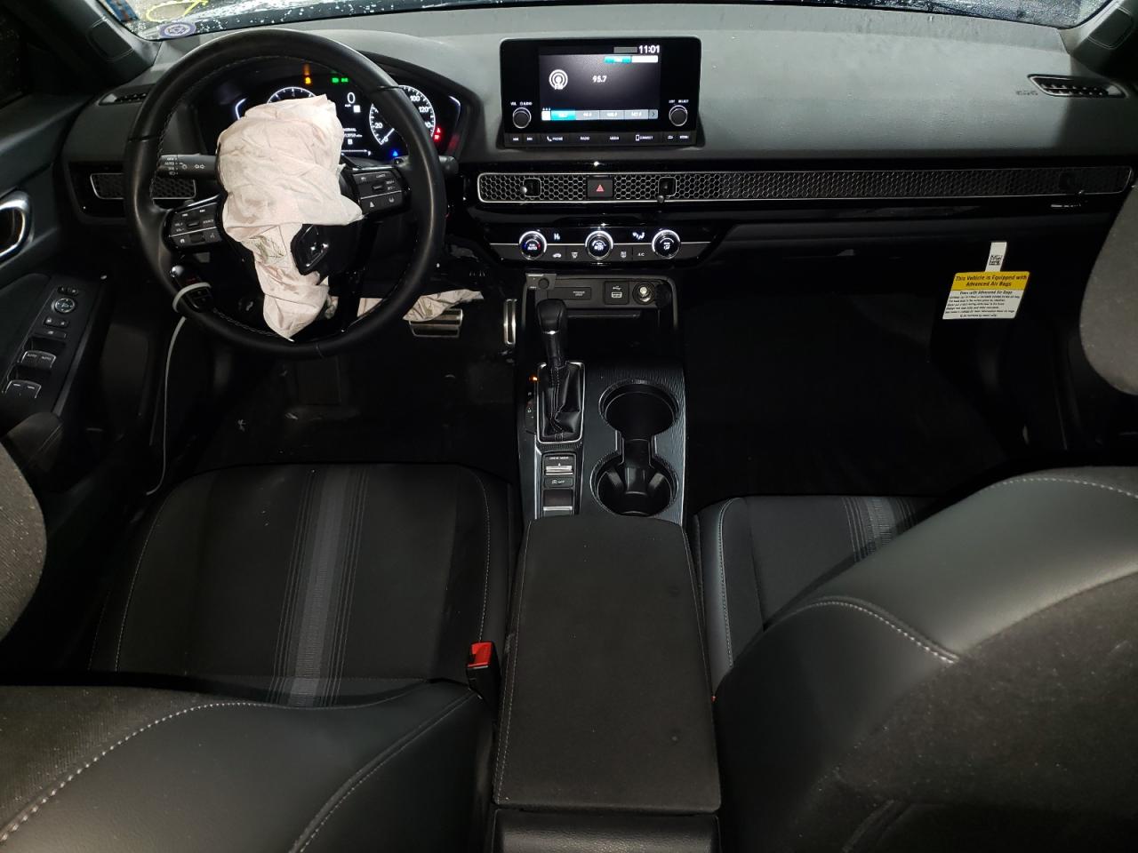 2023 HONDA CIVIC SPORT VIN:2HGFE2F51PH570395