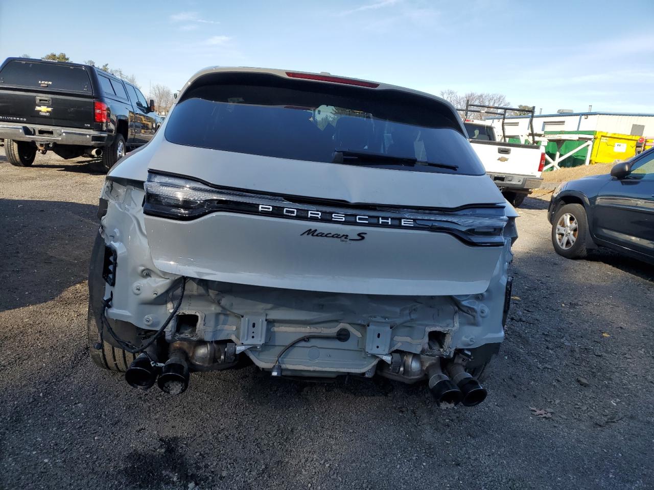 2022 PORSCHE MACAN S VIN:WP1AG2A58NLB23524