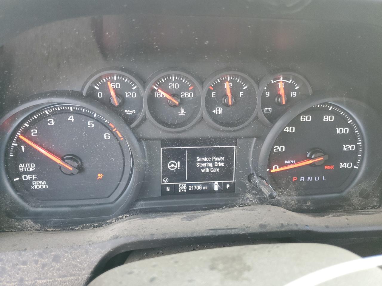 2023 CHEVROLET SILVERADO K1500 CUSTOM VIN:1GCPDBEK6PZ165081