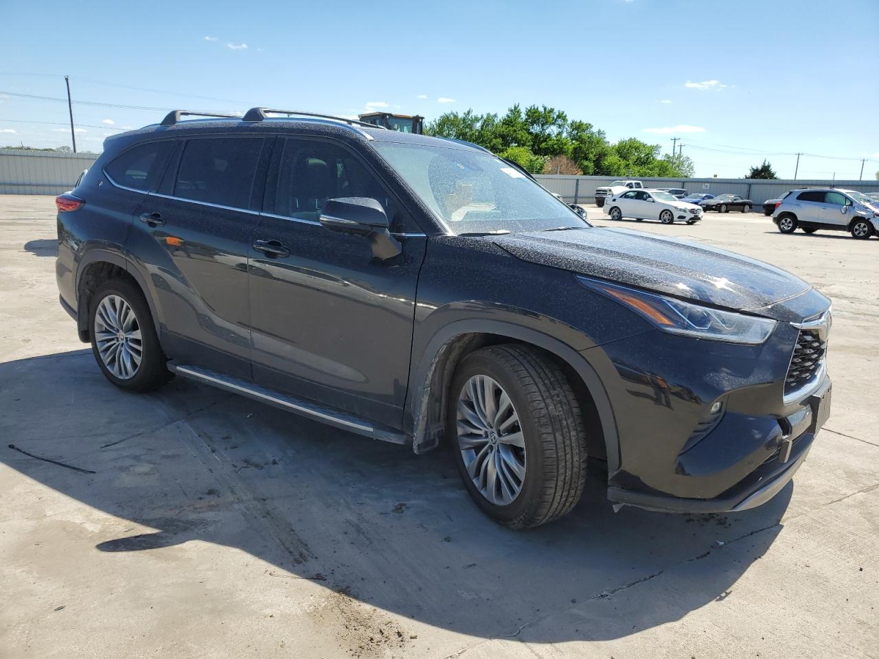2022 TOYOTA HIGHLANDER PLATINUM VIN:5TDFZRBH6NS184680