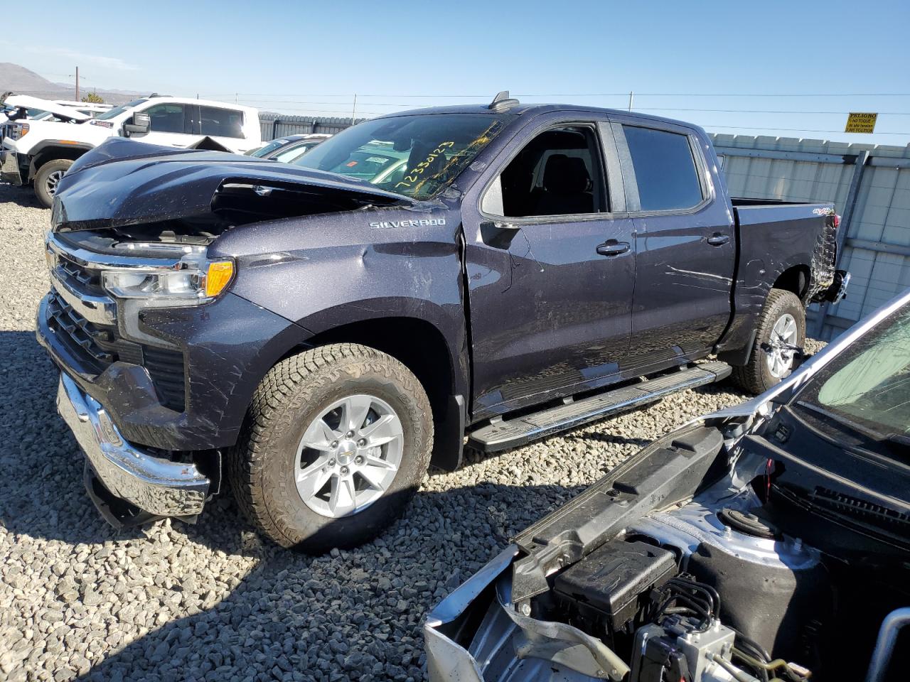 2023 CHEVROLET SILVERADO K1500 LT VIN:2GCUDDED7P1145804