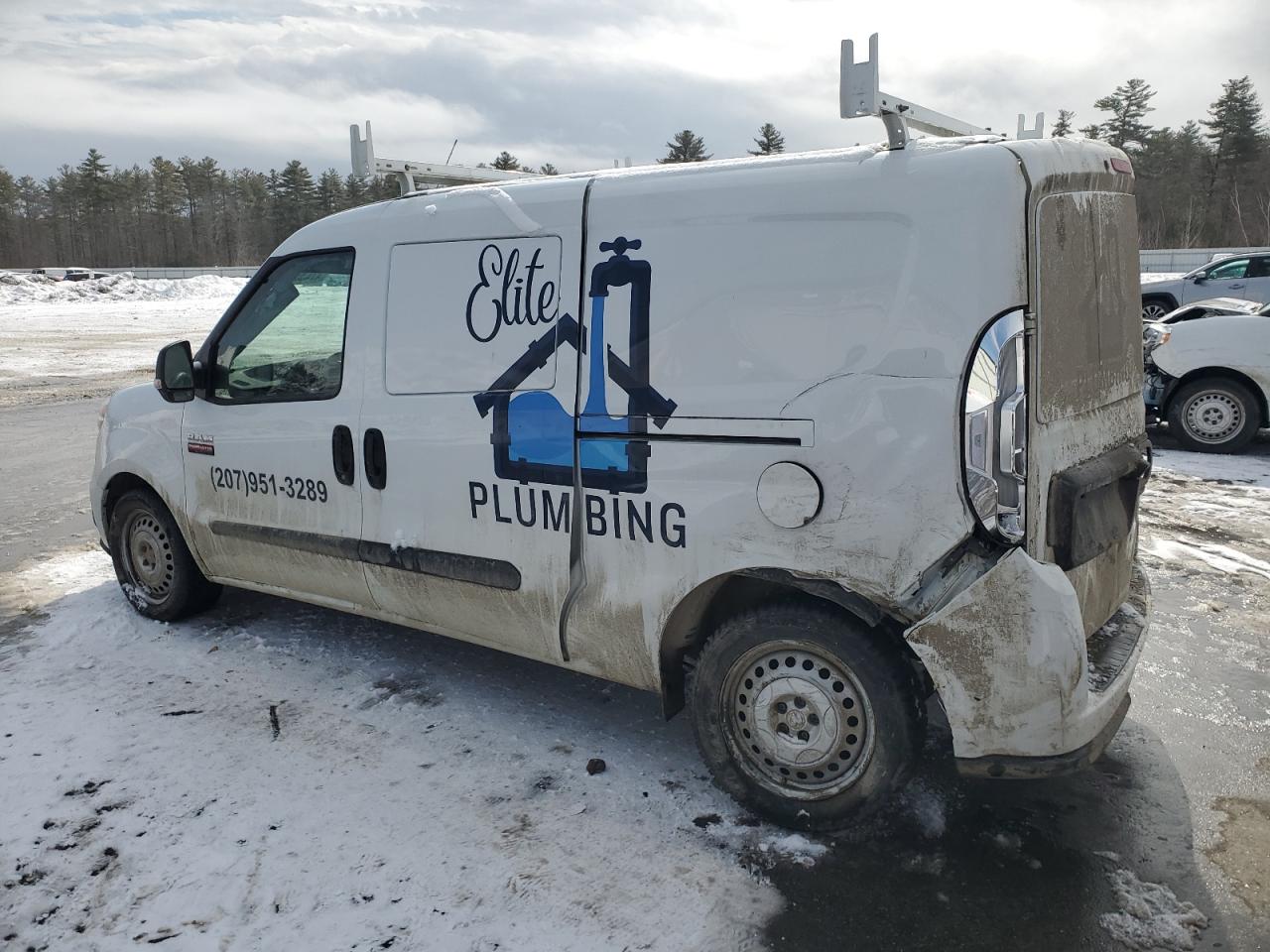 2022 RAM PROMASTER CITY TRADESMAN VIN:ZFBHRFAB0N6X31255