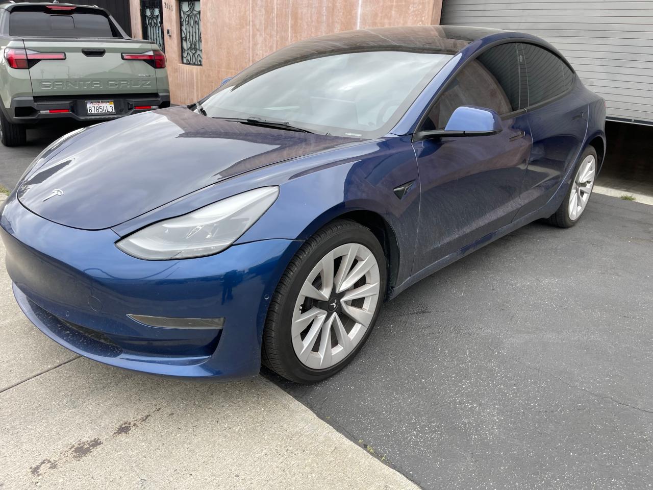 2022 TESLA MODEL 3  VIN:5YJ3E1EA1NF153873
