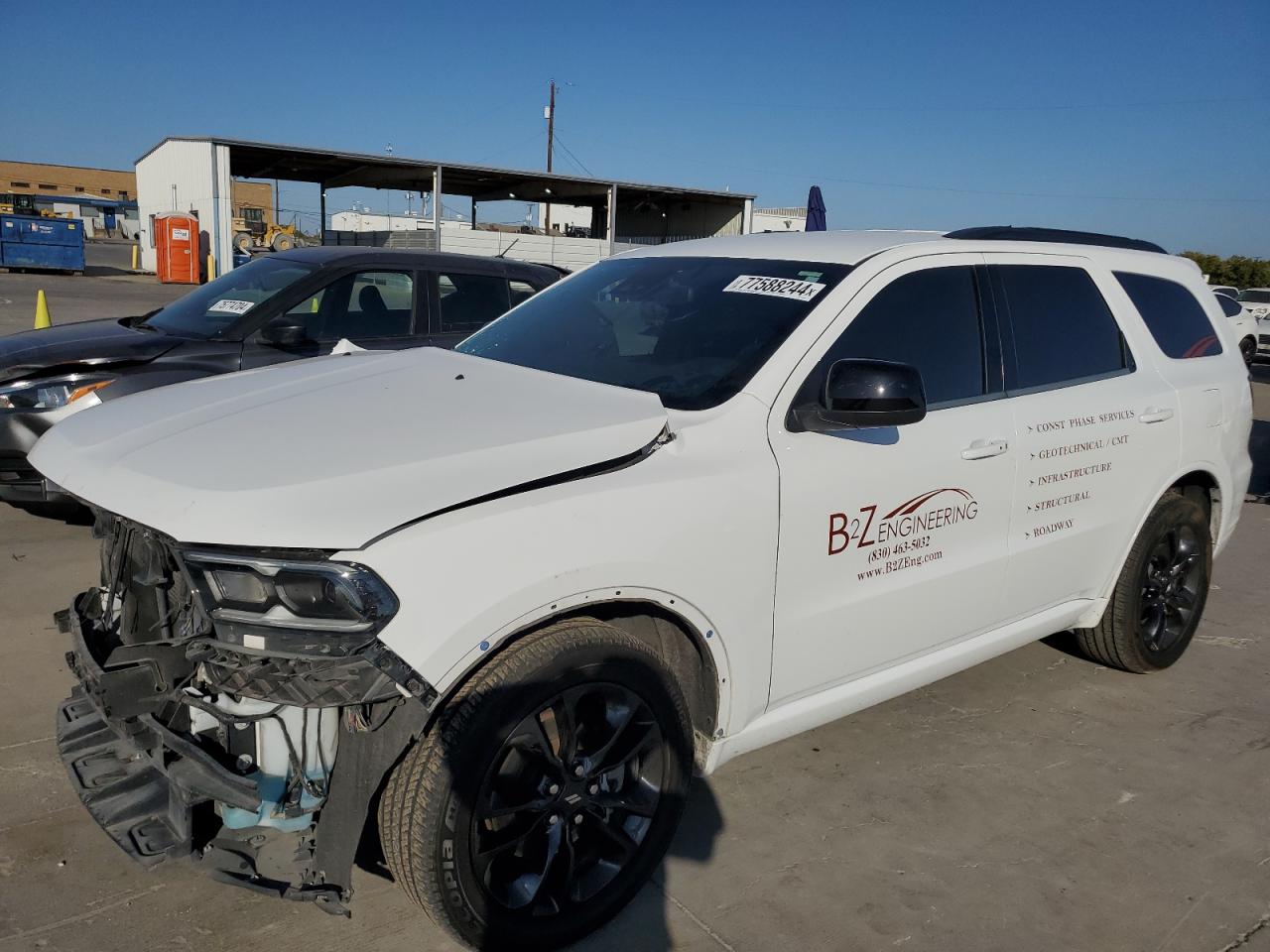 2023 DODGE DURANGO GT VIN:1C4RDHDG6PC612469