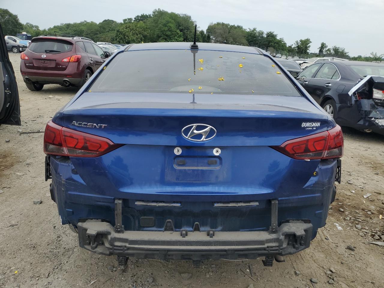 2022 HYUNDAI ACCENT SE VIN:3KPC24A62NE175205