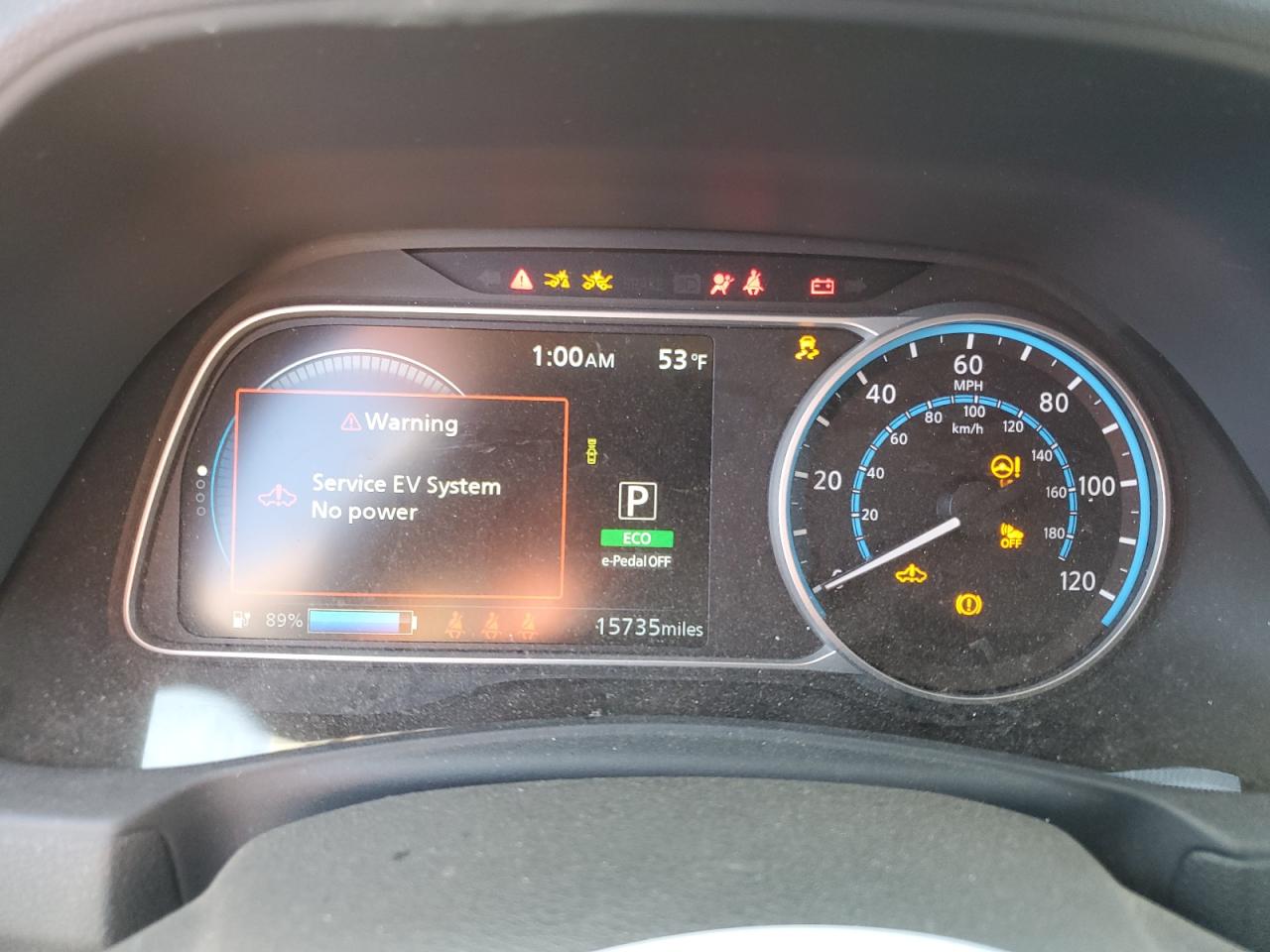 2023 NISSAN LEAF S VIN:1N4AZ1BVXPC554976