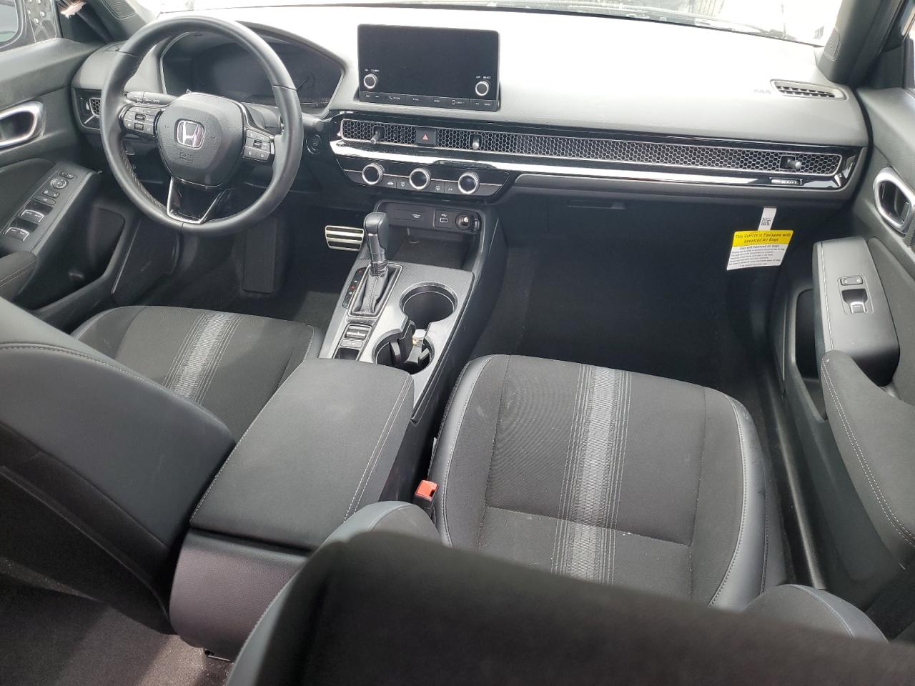 2023 HONDA CIVIC SPORT VIN:2HGFE2F5XPH556396