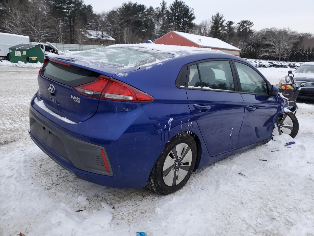 2022 HYUNDAI IONIQ BLUE VIN:KMHC65LC7NU279621