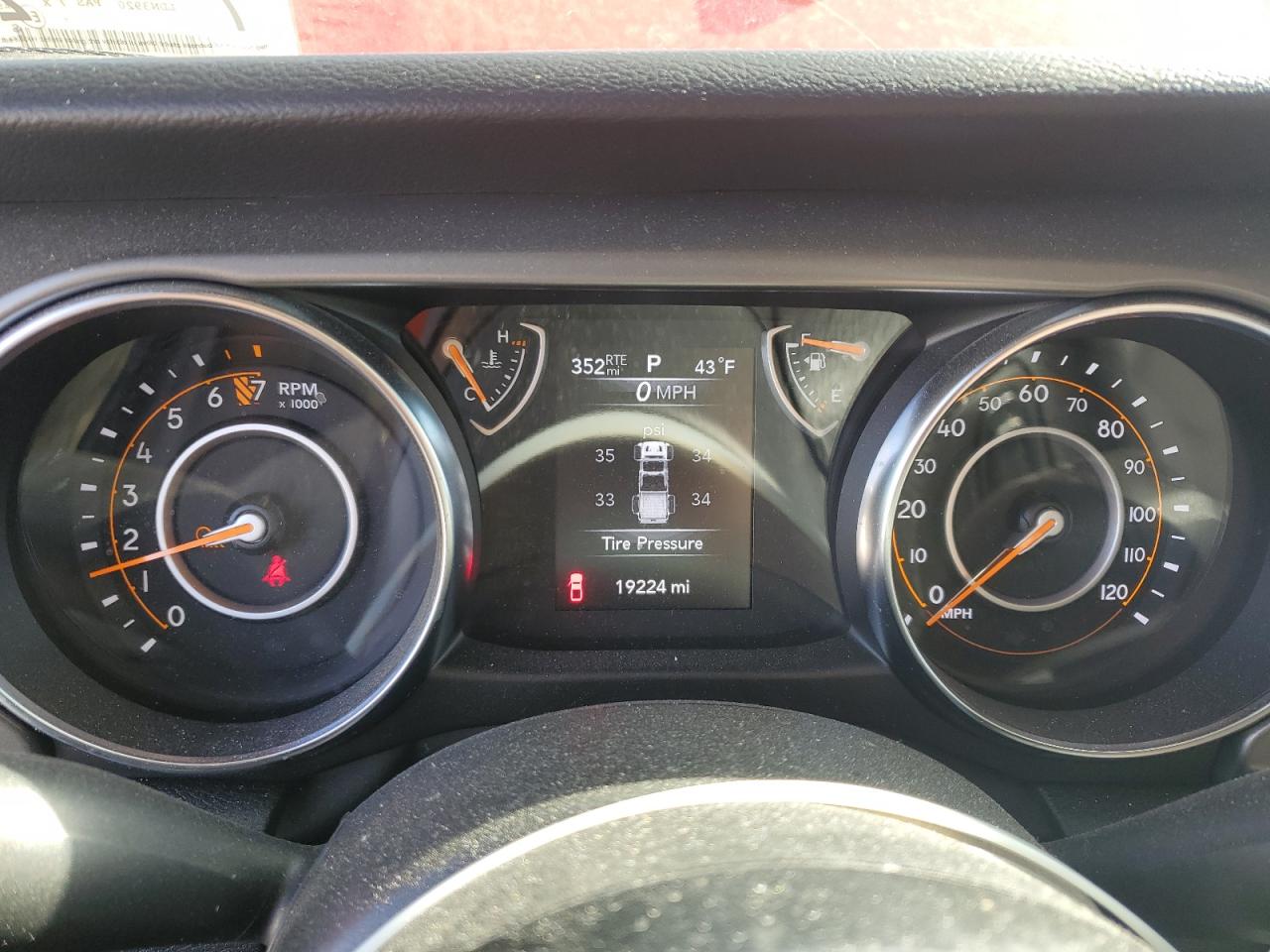 2023 JEEP GLADIATOR SPORT VIN:1C6HJTAG7PL556318